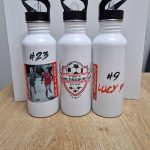 AFC Hiltingbury Stainless Steel Water Bottle (Sports Lid) - 600ml