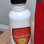 Bishops Waltham Dynamos Stainless Steel Water Bottle (Sports Lid) - 600ml