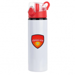 Bishops Waltham Dynamos Coloured Flip Lid Aluminium Water Bottle - 750ml