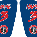 Boston Rangers FC Personalised Shin Pads