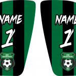 MK Wanderers Personalised Shin Pads