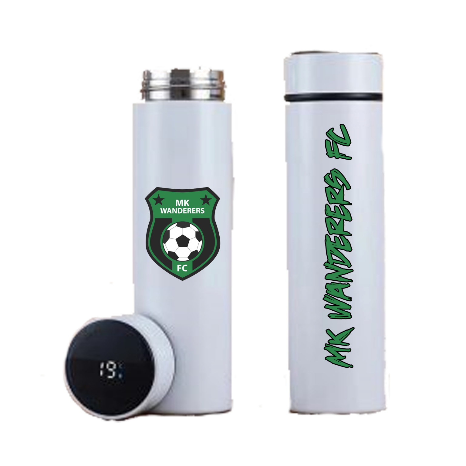 MK Wanderers 500ml Stainless Steel Thermos Flask with LED Temperature