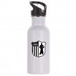 Corby Town FC Stainless Steel Water Bottle (Sports Lid) - 600ml