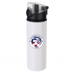 Eastbourne United FC Coloured Flip Lid Aluminium Water Bottle - 750ml