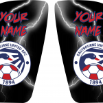 Eastbourne United FC Personalised Shin Pads