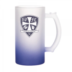 Baddesley Park FC Frosted Glass Stein - 'Trigger' Handle - 16oz