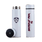 Baddesley Park FC 500ml Stainless Steel Thermos Flask with LED Temperature Display