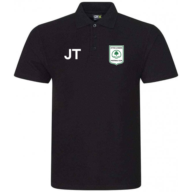 Hythe & Dibden FC Cotton Polo Shirt - Adults - Image 3