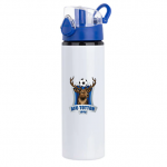 AFC Totton Coloured Flip Lid Aluminium Water Bottle - 750ml