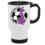 AFC Stoneham Club Badge Stainless Steel Travel Mug - 14oz