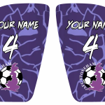 AFC Stoneham Home Shirt Style Shin Pads