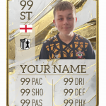 West End FC Metal Player Shield (A4)