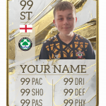 Hythe & Dibden YFC Metal Player Shield (A4)