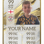 Silverdale FC Metal Player Shield (A4)