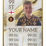 Winchester City FC Metal Player Shield (A4)