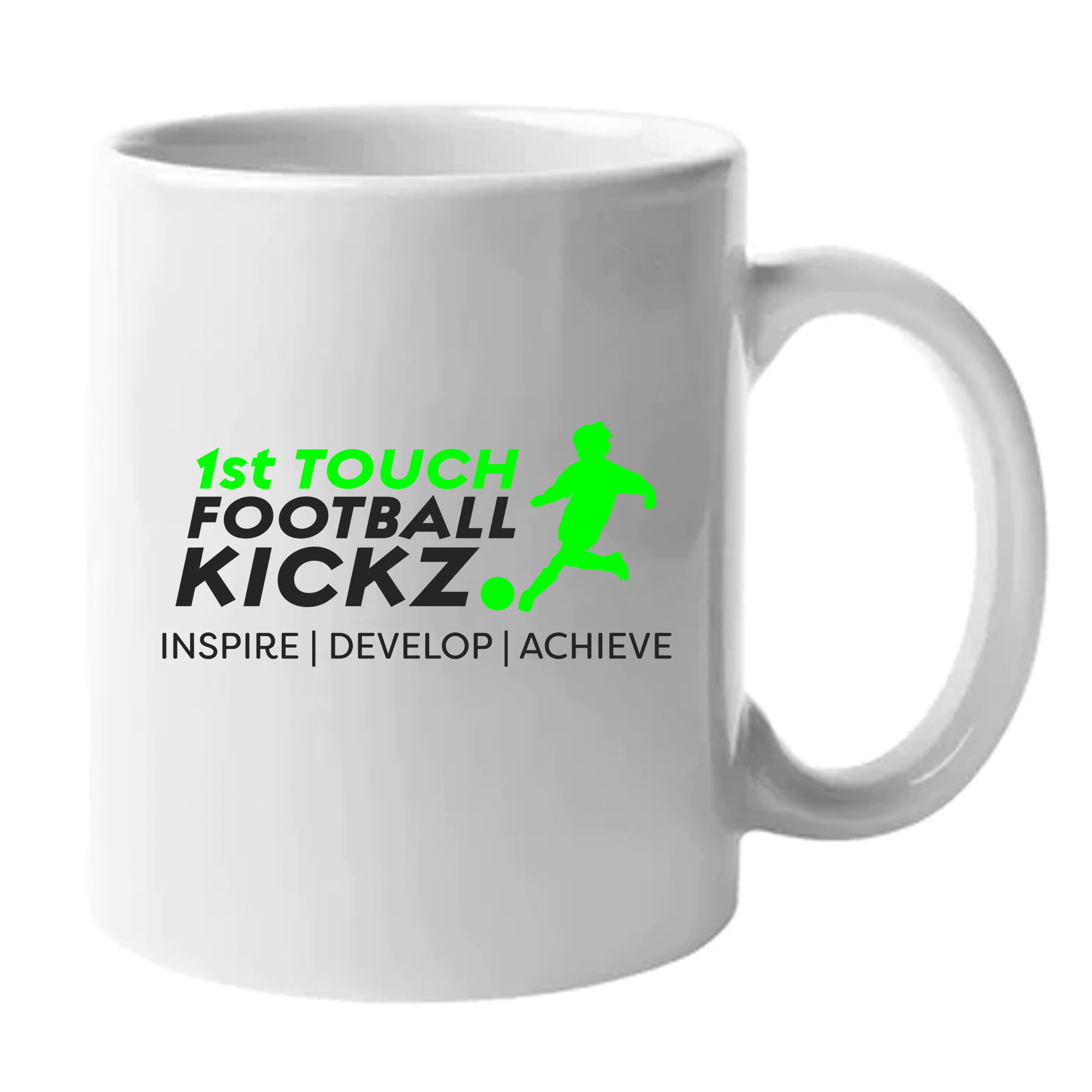 1st Touch Football Kickz Mug - Image 2
