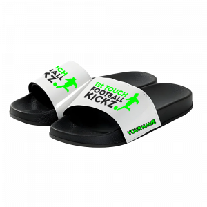 1st Touch Football Kickz PU Leather Sliders